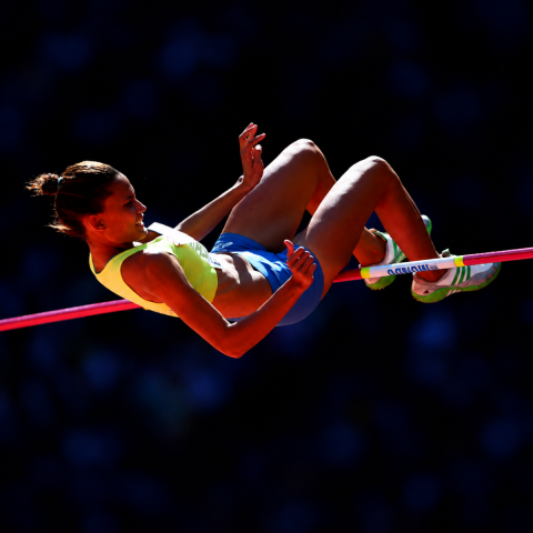 Lissa Labiche at the 15th IAAF World Athletics Championships Beijing 2015 