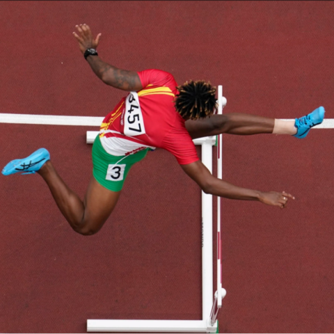 Ned Azemia - men's 400 m hurdles at the 2020 Tokyo Olympics